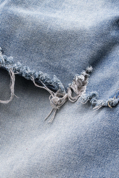 Denim Straight Leg Jeans