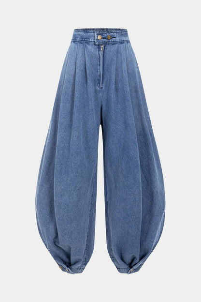 High Rise Balloon Jeans