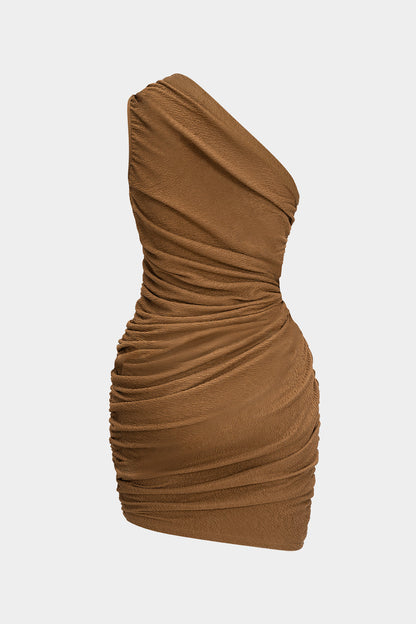 Twist Knot Sleeveless Mini Dress