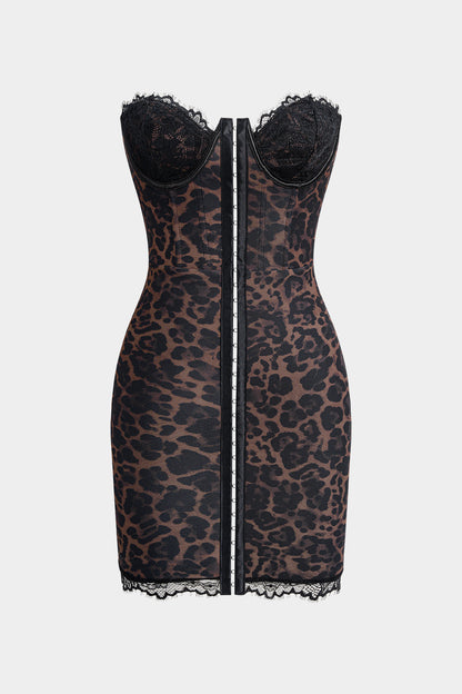 Leopard Mini Dress