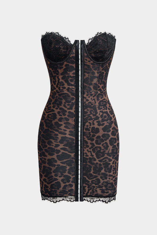 Leopard Mini Dress