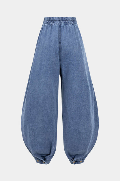 High Rise Balloon Jeans