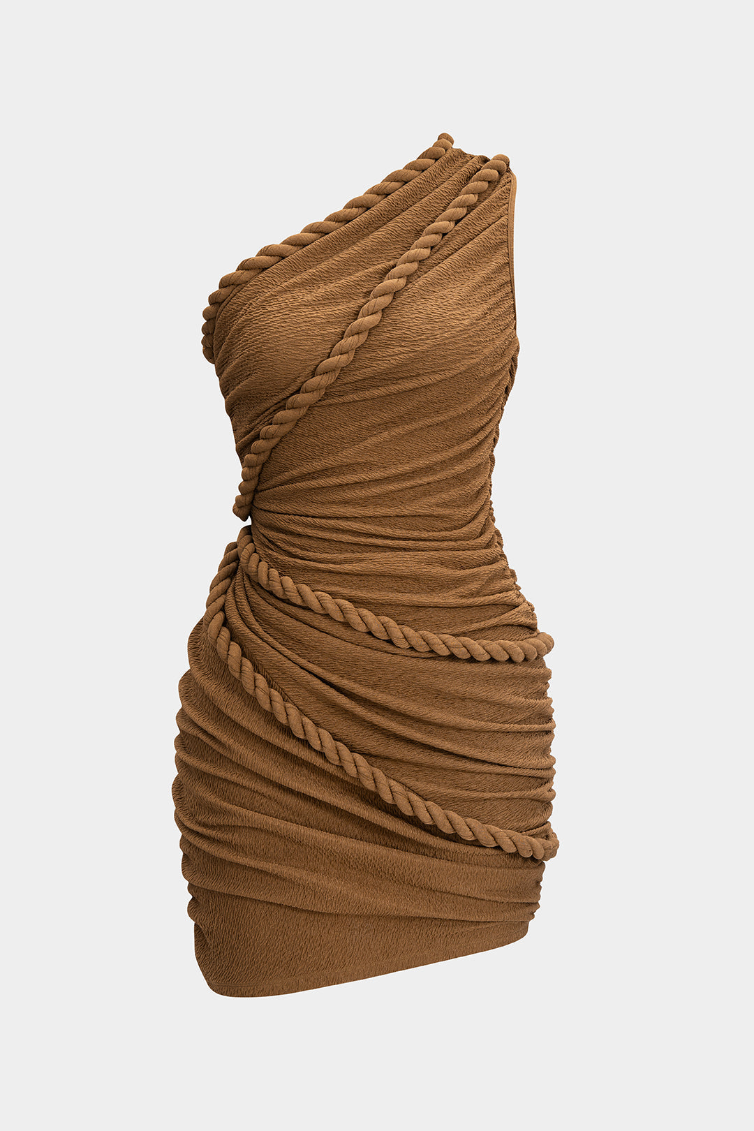 Twist Knot Sleeveless Mini Dress